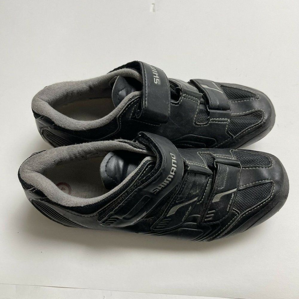 Shimano Cycling Spin Shoes Womens Sz 7.8 Off Set SH-WM52L Black EU 40